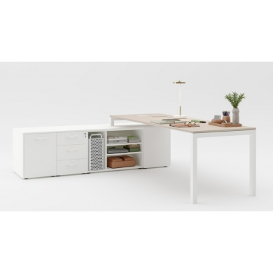 İnci Etajerli Çalışma Masası