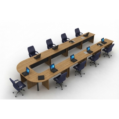 Ofis U Düzeni Toplantı Masası